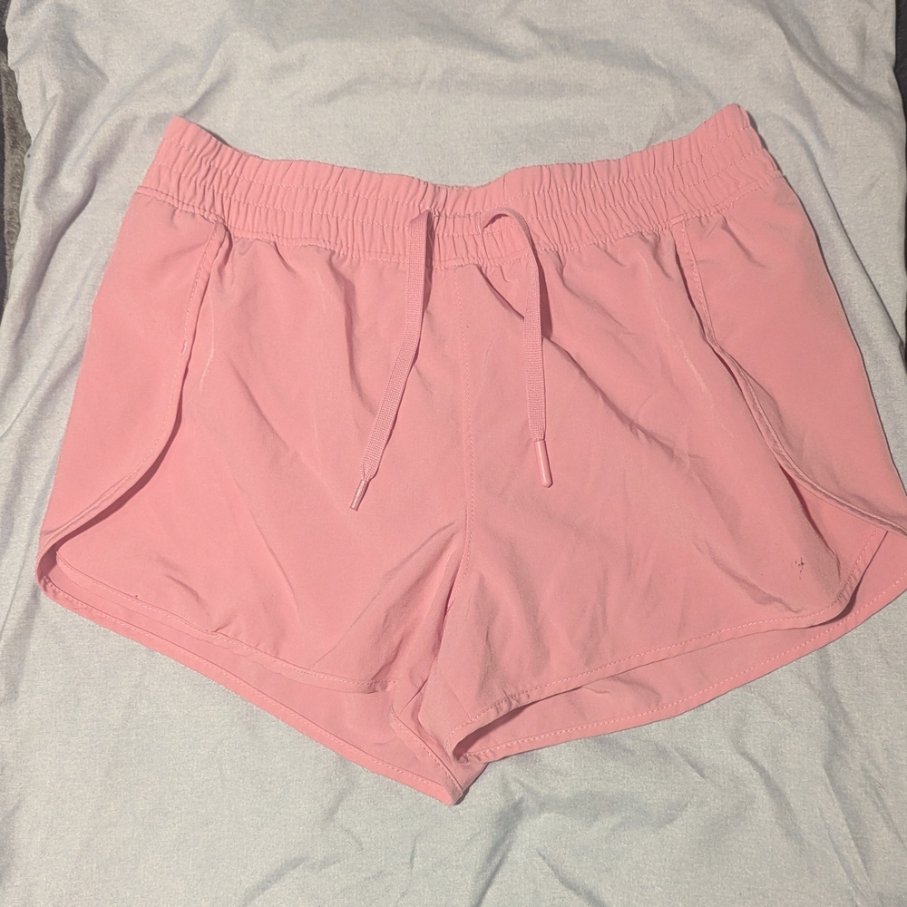 90 Degree By Reflex Light Pink Kids Shorts